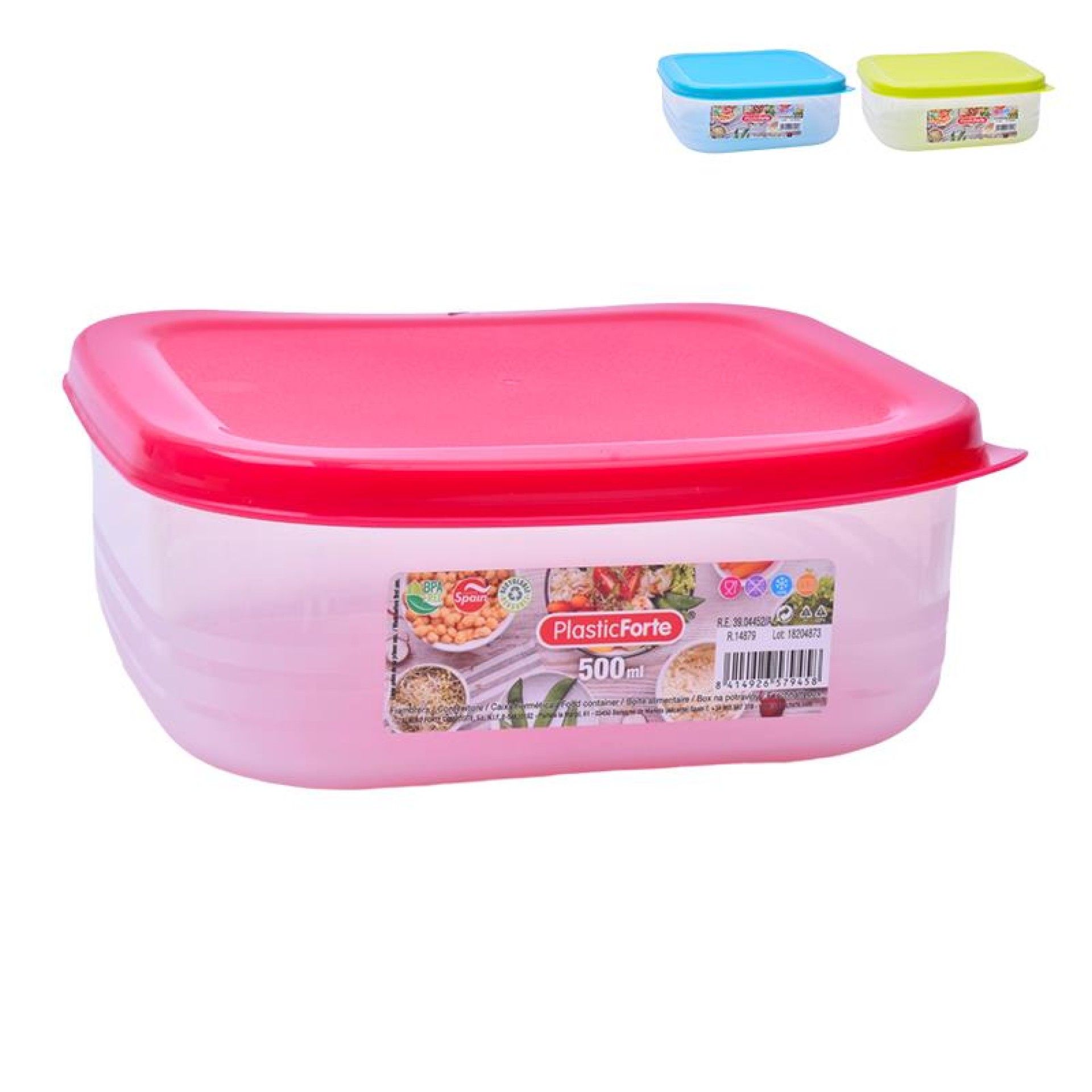 FIAMBRERA BENTO QUAD 500ML 14879 FIAMBRERA BENTO QUAD 500ML 14879