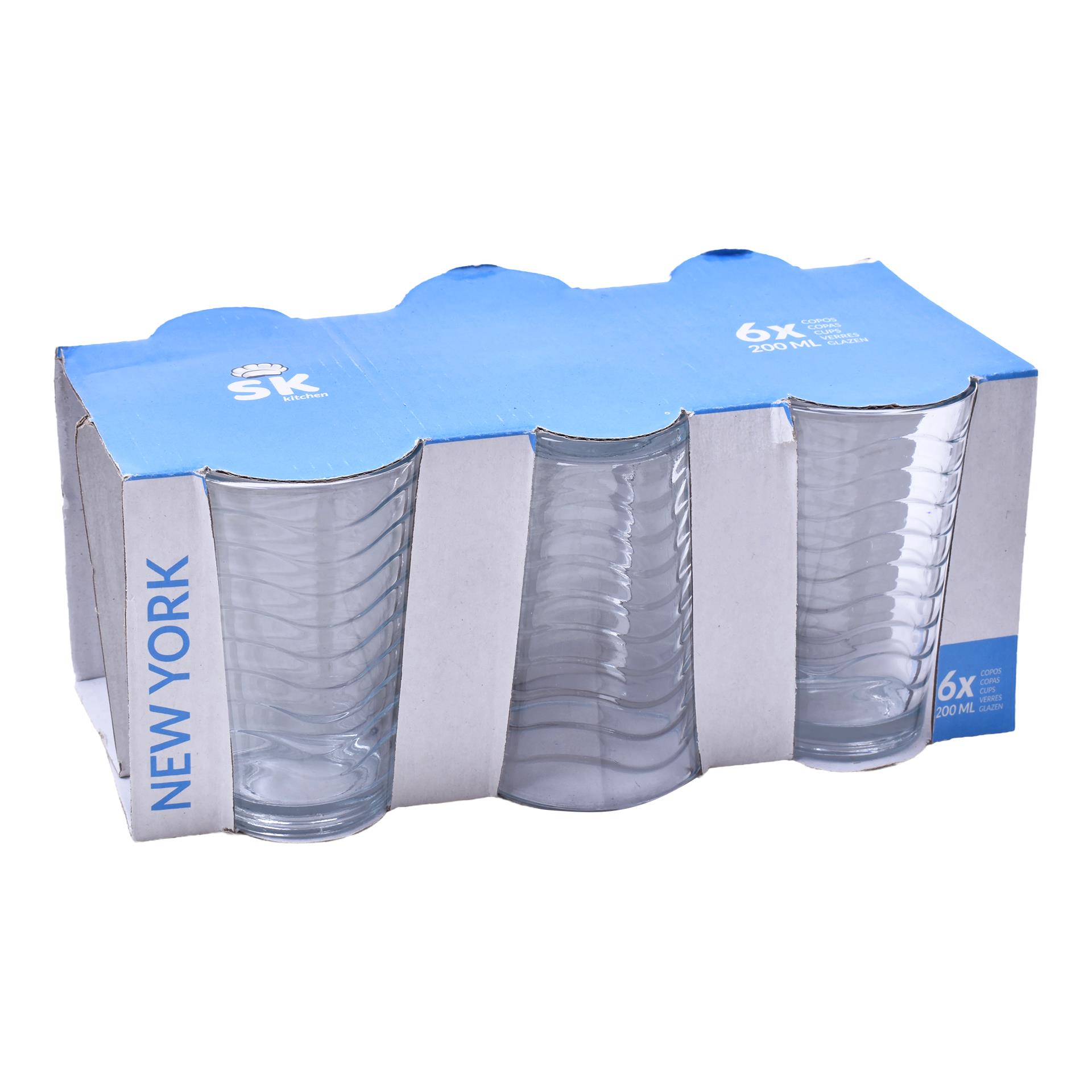 COPO VIDRO PACK6 NEW YORK COPO VIDRO PACK6 NEW YORK