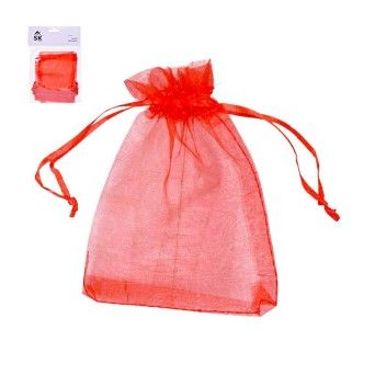 SACO ORGANZA 5UN 9X12 2596-000-12A CX492