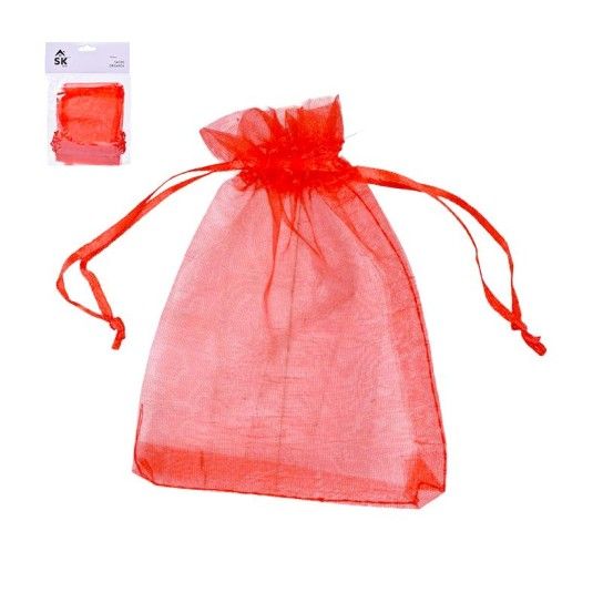SACO ORGANZA 5UN 9X12 2596-000-12A CX492