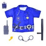 FATO CARNAVAL POLICIA 120-130CM CX24 FATO CARNAVAL POLICIA 120-130CM CX24