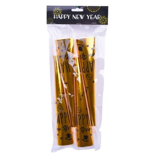 TROMPETE HNY 4UN 30CM PR2527-021-04A CX240 TROMPETE HNY 4UN 30CM PR2527-021-04A CX240