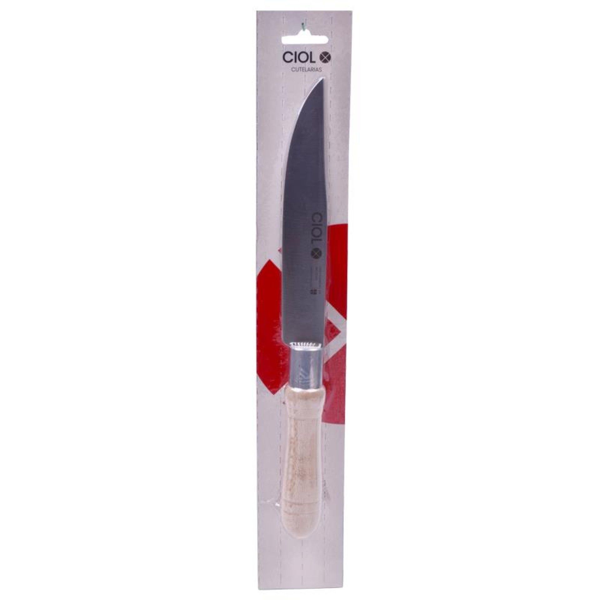 FACA COZINHA CABO MADEIRA 17CM FACA COZINHA CABO MADEIRA 17CM