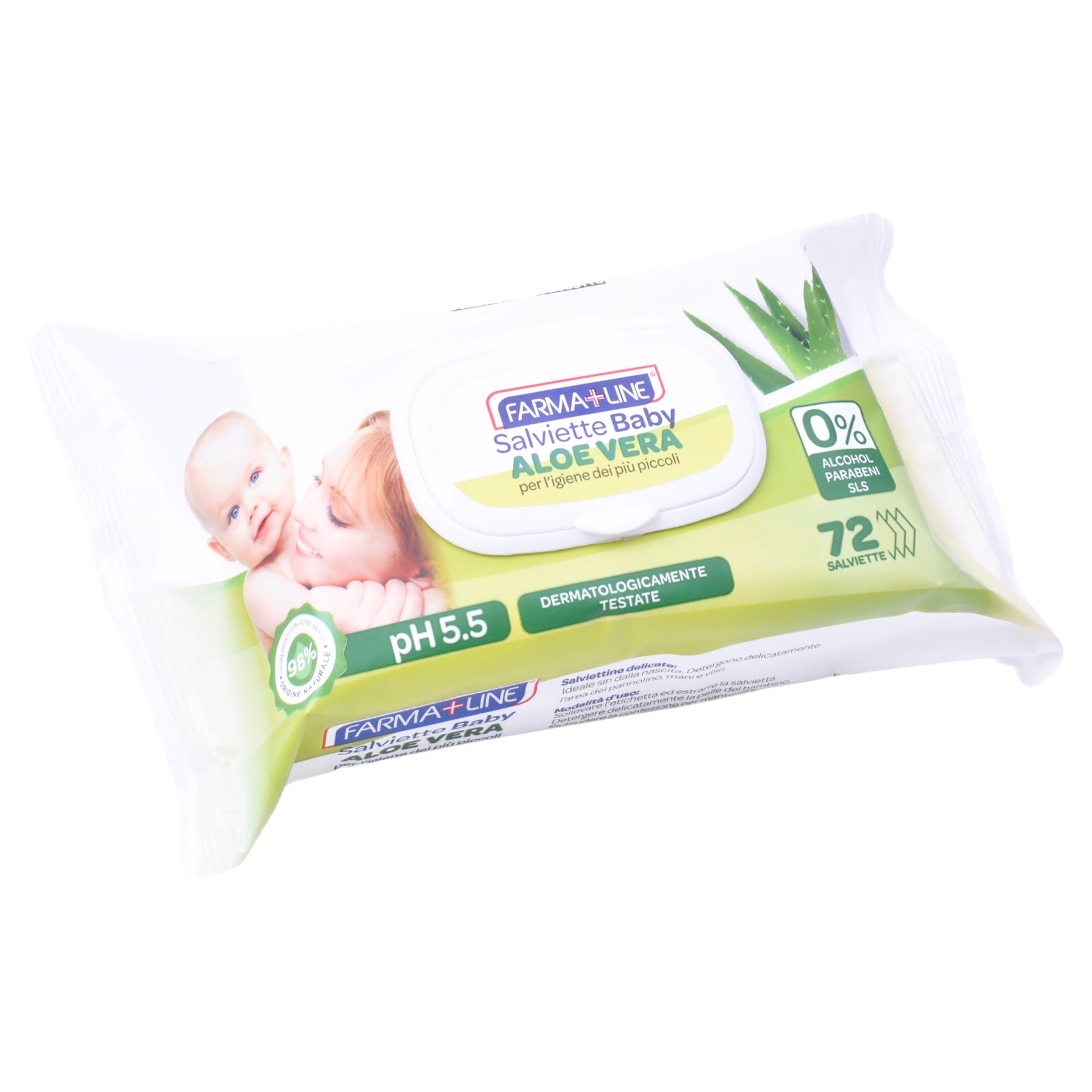 TOALHITAS FARMALINE ALOE-VERA 72UN TOALHITAS FARMALINE ALOE-VERA 72UN
