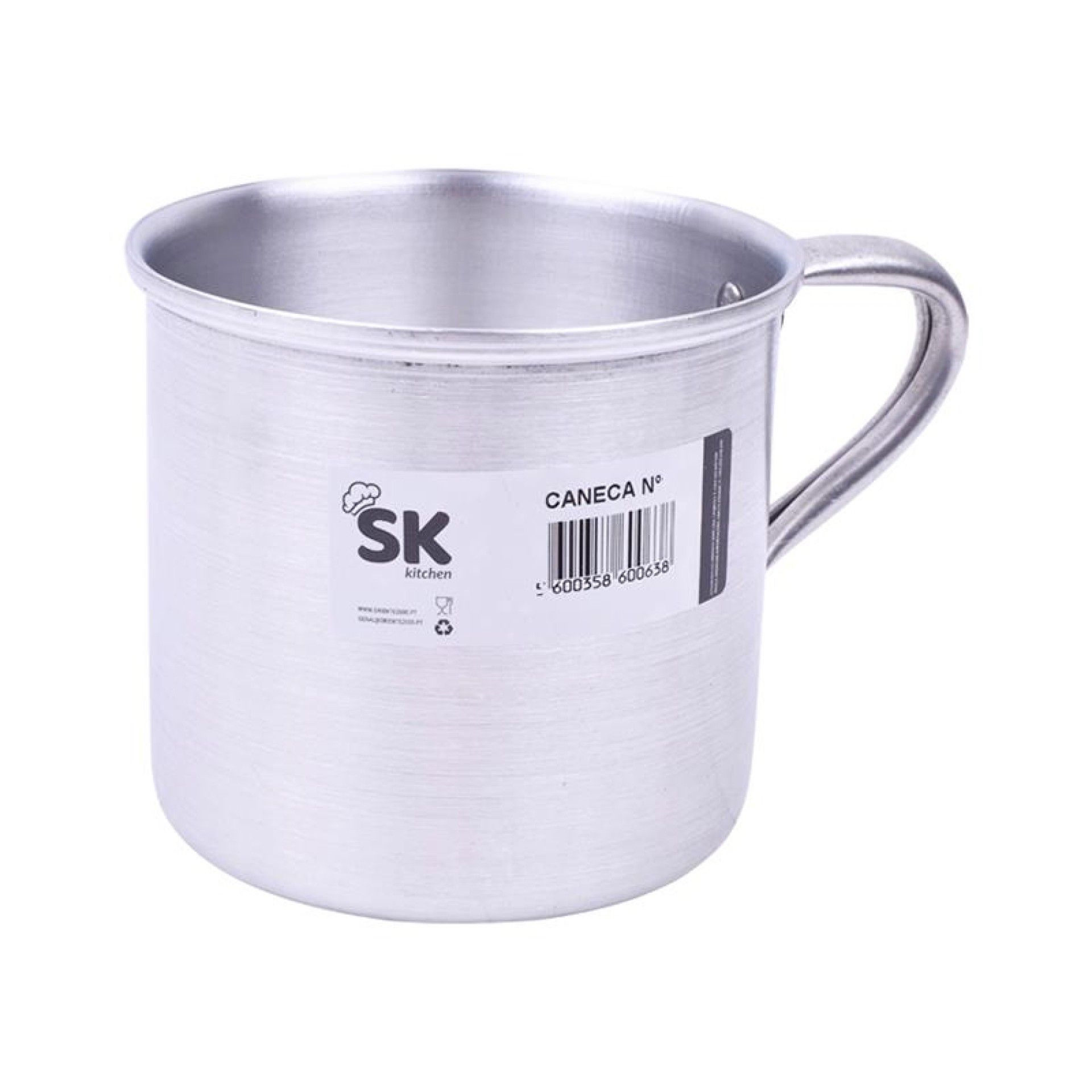 CANECA ALUMINIO NORMAL Nº8 CANECA ALUMINIO NORMAL Nº8