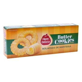 BOLACHAS MANTEIGA HIPER DELICIA 120G