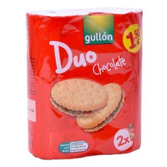 BOLACHA DUO CHOC. GULLON 145G PV1.5