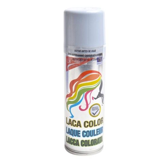 LACA COLOR SPRAY CABELO CINZA 125ML LACA COLOR SPRAY CABELO CINZA 125ML