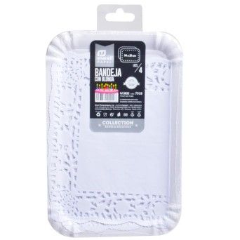 PRATO PAPEL RECT. C/NAPRON 3022