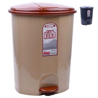 BALDE LIXO C/PEDAL+CESTO INT. 1014
