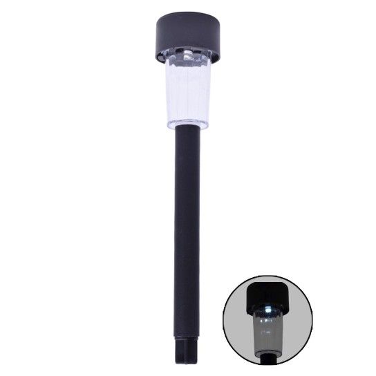 CANDEEIRO SOLAR PRETO 1557-500-01 CX96