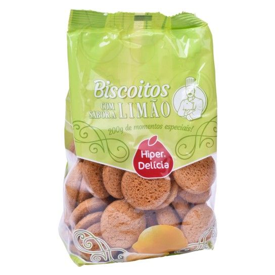 BISCOITO LIMAO HIPERDELICIA 200G