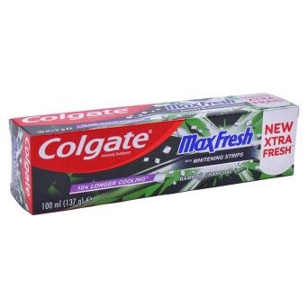COLGATE MAX FRESH BAMBU CARVA100ML CX48
