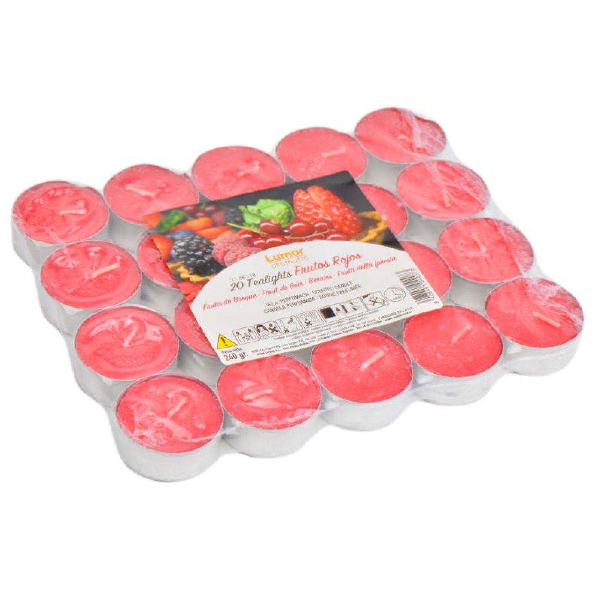 VELAS TEALIGHT 20UN F.VERMELHOS VELAS TEALIGHT 20UN F.VERMELHOS