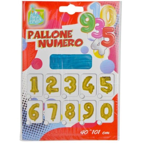 BALAO NUMERO 2 AZUL C/101 CM