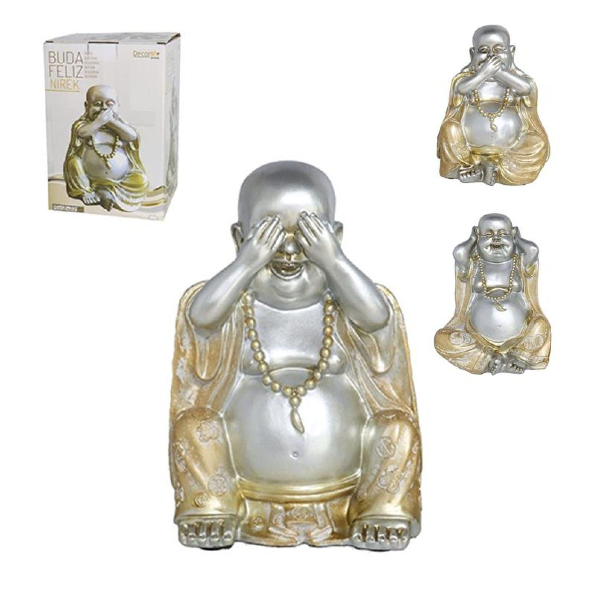 BUDA FELIZ NIREK 15X12X22CM BUDA FELIZ NIREK 15X12X22CM