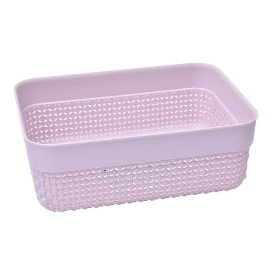 CESTO PLT MULT RECT ROSA