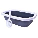 CAIXA AREIA GATO CINZA/BR 58.5X38.5X16 CAIXA AREIA GATO CINZA/BR 58.5X38.5X16