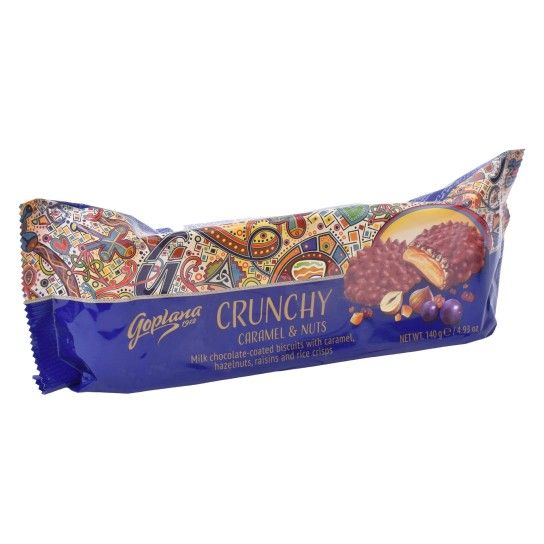 CRUNCHY CARAMELO E COCO 140GR