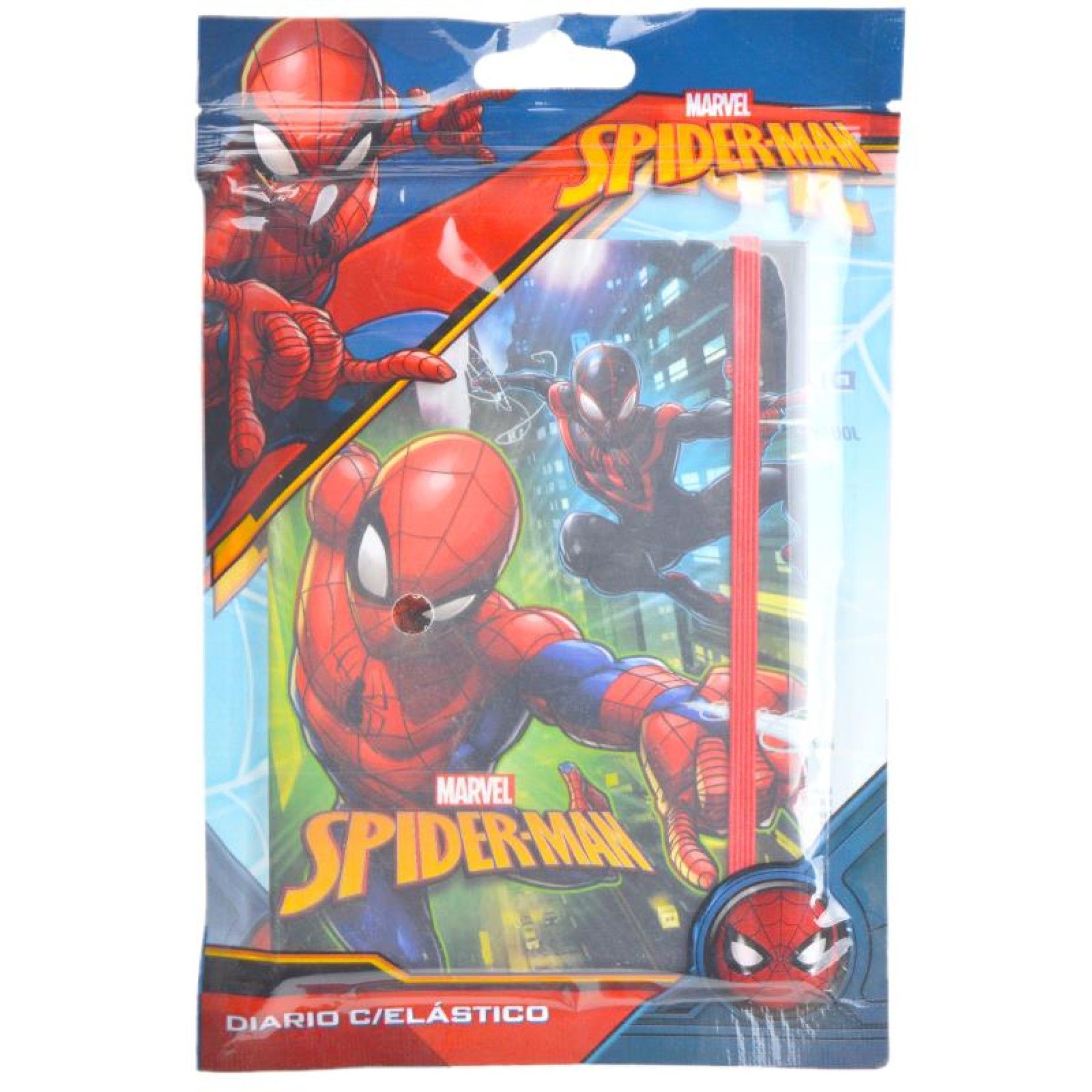 DIARIO C/ ELASTICO SPIDERMAN 51388 DIARIO C/ ELASTICO SPIDERMAN 51388