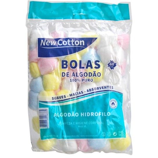 ALGODAO HIDROF. BOLAS 60G