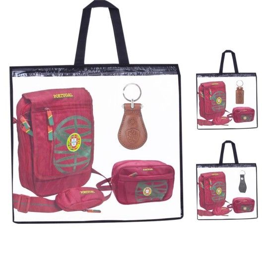 BOLSA + PORTA CHAVES + NECESSAIRE