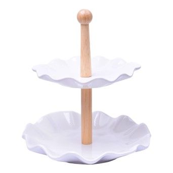 BANDEJA BOLO 2 ALT 20CM 2956-017 CX12