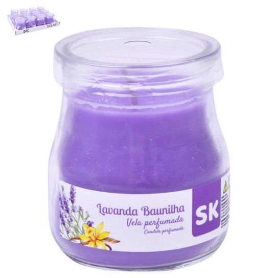 VELA YOGURTE PERF. LAVANDA-BAUNILHA VELA YOGURTE PERF. LAVANDA-BAUNILHA