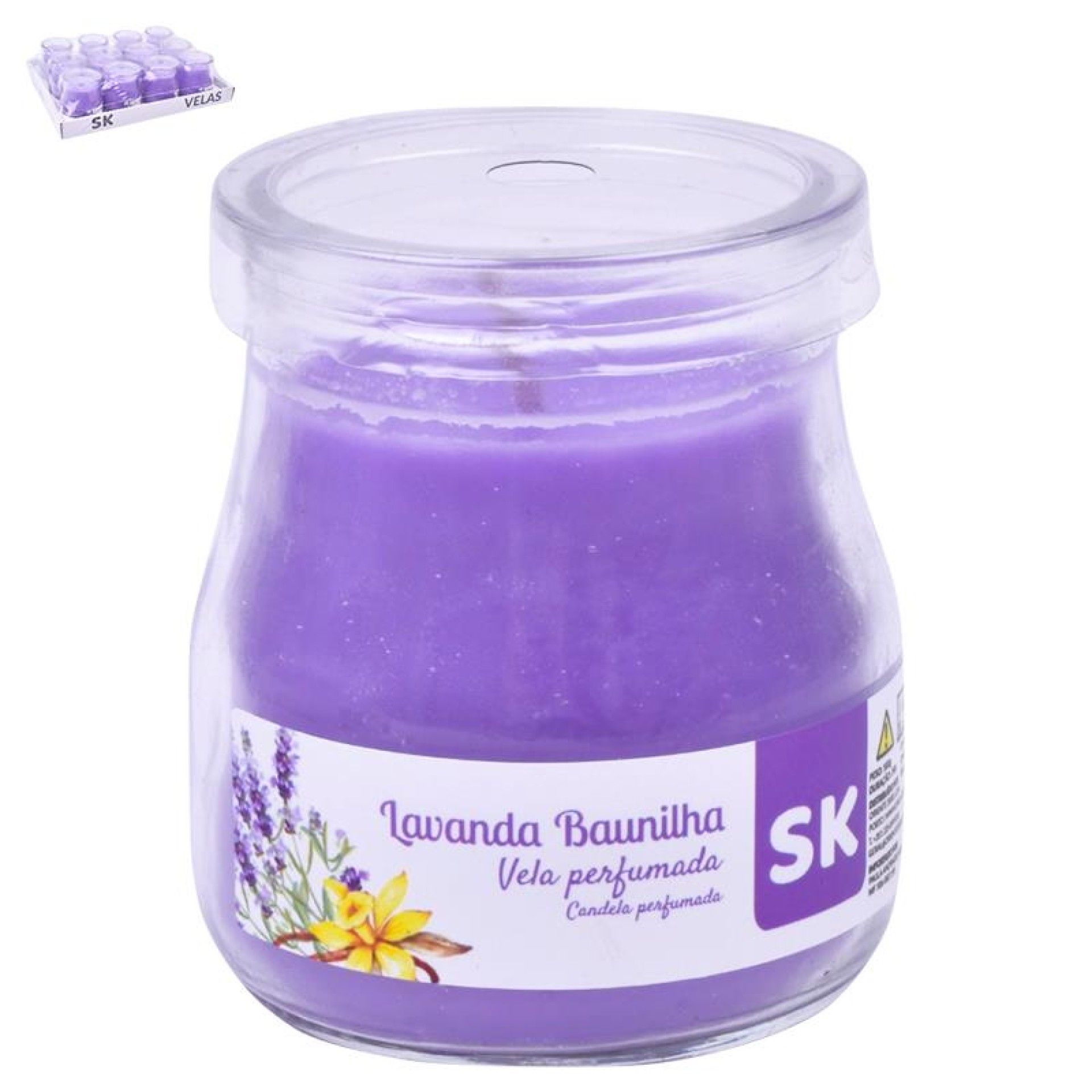 VELA YOGURTE PERF. LAVANDA-BAUNILHA VELA YOGURTE PERF. LAVANDA-BAUNILHA