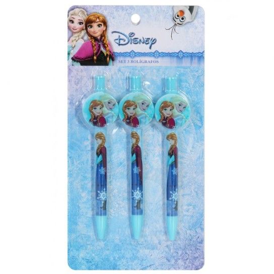 CONJ. 3 ESFEROGRAFICAS FROZEN