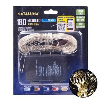 SERIE NATAL 180MICROLED 18MT