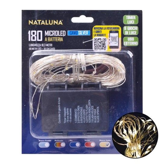 SERIE NATAL 180MICROLED 18MT