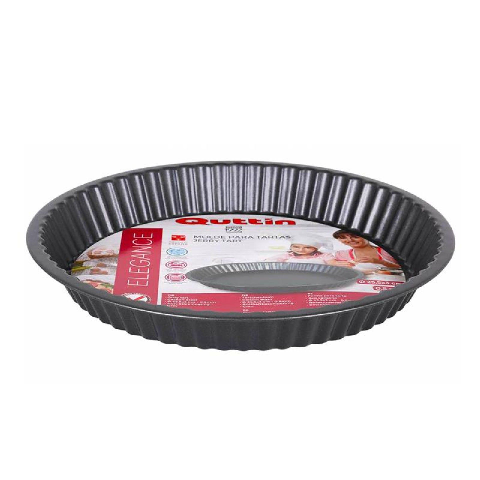 FORMA P/TARTES RED.25,5X3CM QUTTIN FORMA P/TARTES RED.25,5X3CM QUTTIN