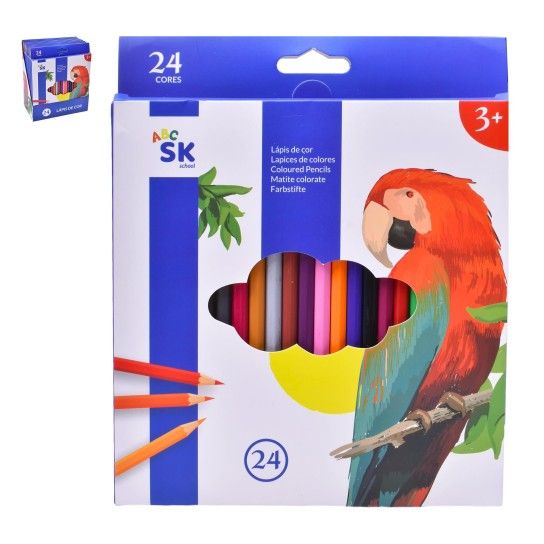 LAPIS DE COR 24UN 1698-100-24 CX120 LAPIS DE COR 24UN 1698-100-24 CX120