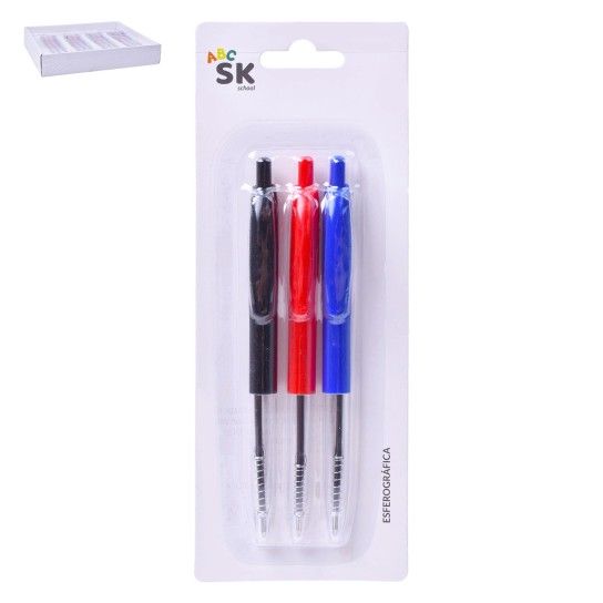 CANETA ESF 3UN 14,3CM 2556-006-03 CX288