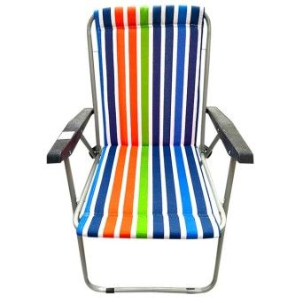 CADEIRA CRETONE C/ MOLAS 100-B