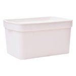 CAIXA PLT COM TAMPA 2,3L CREME CAIXA PLT COM TAMPA 2,3L CREME