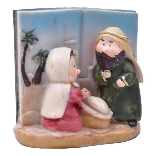 PRESEPIO LIVRO RESINA 10CM