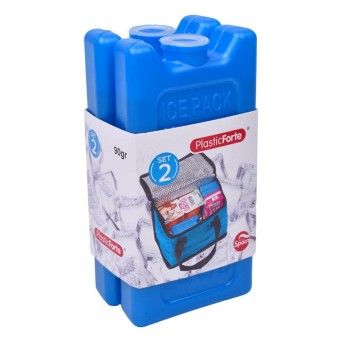 CONJ. 2 ACUMULADOR FRIO N2 90 G AZUL MET