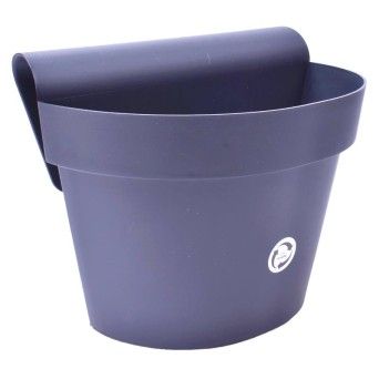 FLOREIRA VARANDA CINZA 30X20X20 BLUMAX