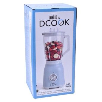 LIQUIDIFICADORA RETRO BY DCOOK 1.5L 800W