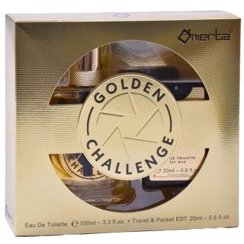 GOLDEN CHALLENGE MAN EDT 100ML+20ML