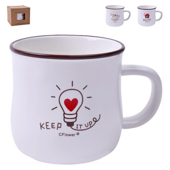 CANECA MUG 8,8X9CM 2997-010 CX80