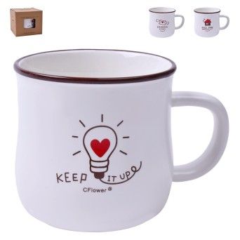 CANECA MUG 8,8X9CM 2997-010 CX80