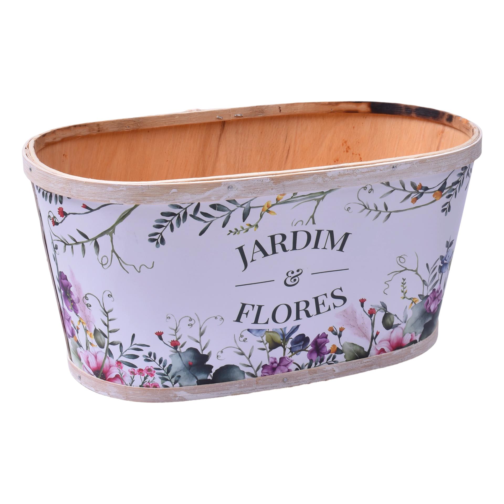 VASO MADEIRA 29,5X15,5X14 164-05 CX48 VASO MADEIRA 29,5X15,5X14 164-05 CX48