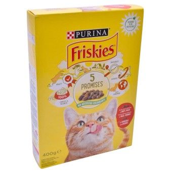 FRISKIES CROQUETES VACA/FR. 400G CX20