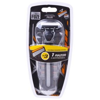 LAMINA BARBEAR TRIPLA FUZE 1+3REC