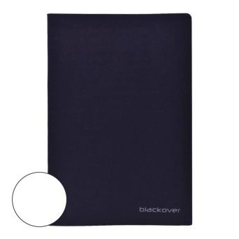 CADERNO A5 CAPA PRETA LISO