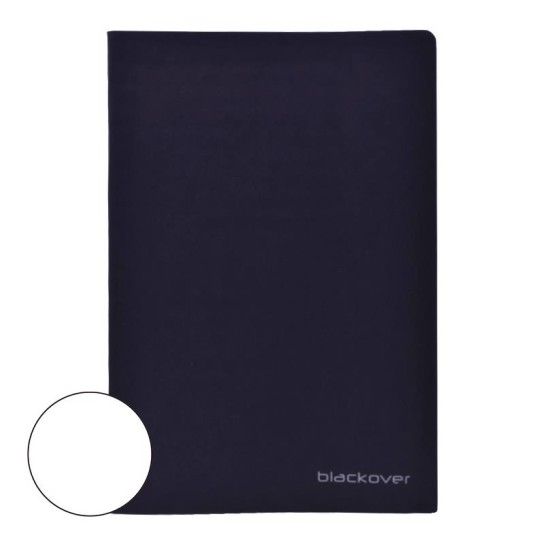 CADERNO A5 CAPA PRETA LISO
