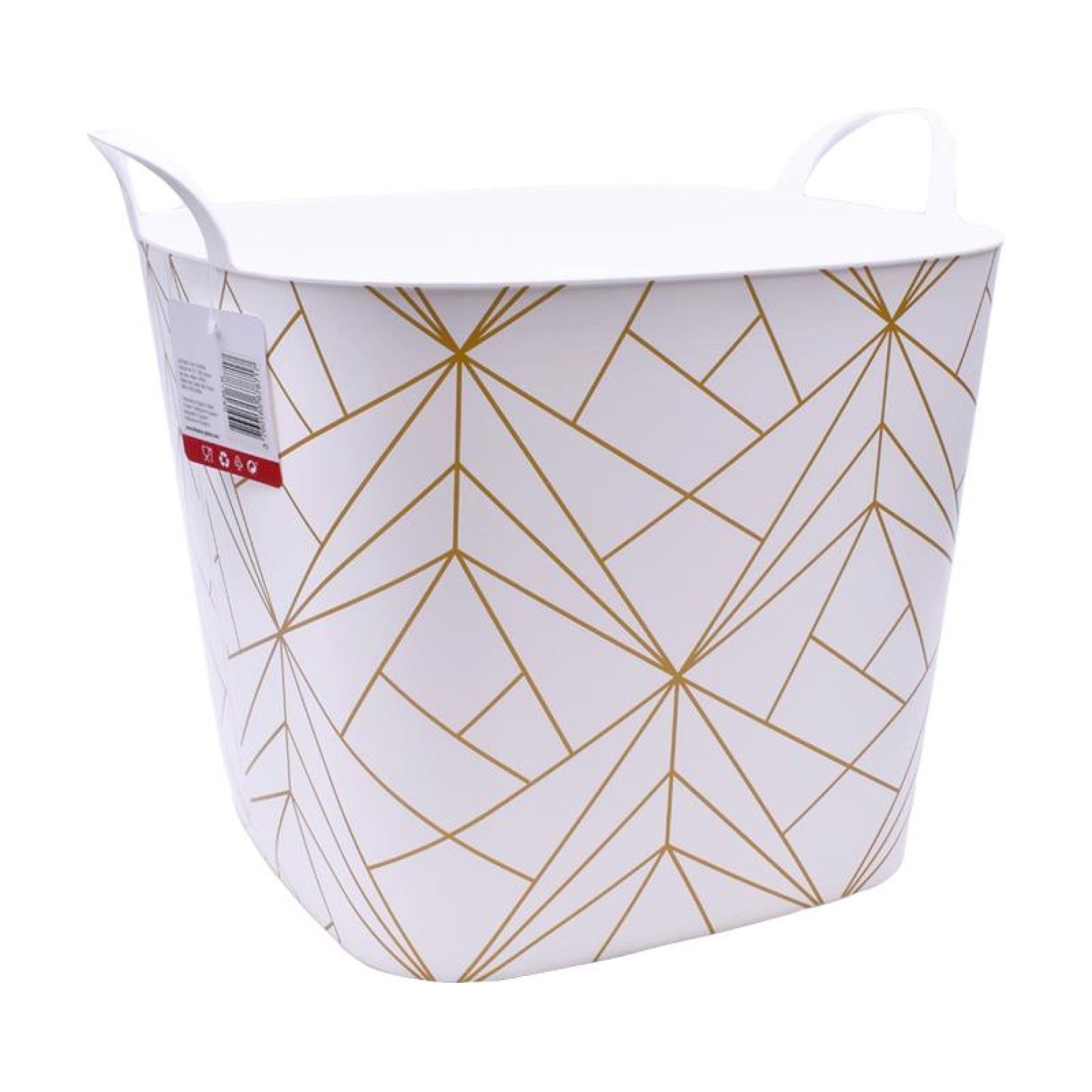 CESTO P/ROUPA REF. TUB 25L IML GOLD CESTO P/ROUPA REF. TUB 25L IML GOLD